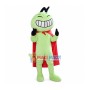 Excited Green Lightning Man Mascot Costume