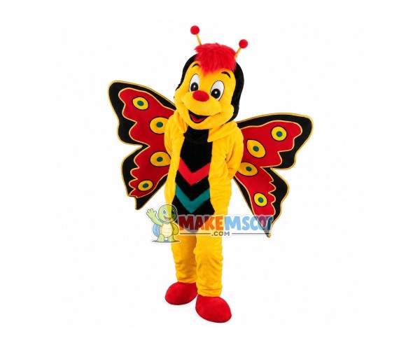 Flower Butterfly Mascot Fancy Costume Flower Butterfly Mascot Fancy Costume