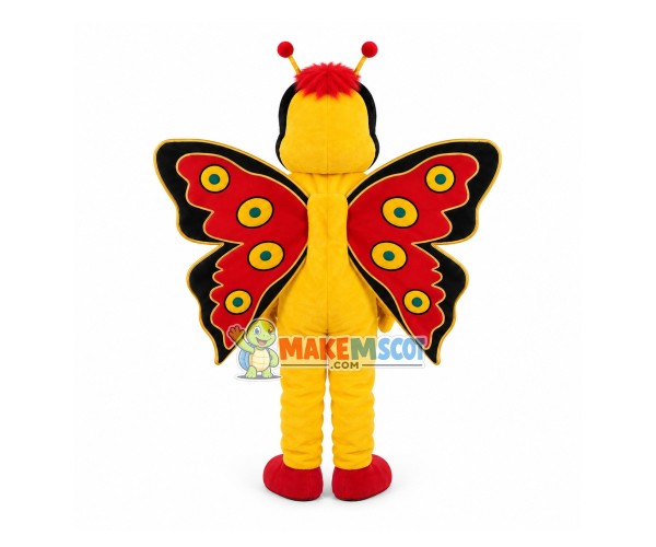 Flower Butterfly Mascot Fancy Costume Flower Butterfly Mascot Fancy Costume