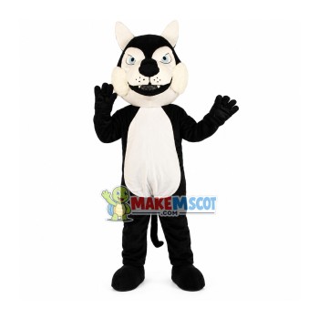 Insidious Black Wolf Mascot Adult Costume Insidious Black Wolf Mascot Adult Costume