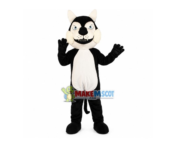 Insidious Black Wolf Mascot Adult Costume