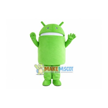 Android System Robot Mascot Costume Android System Robot Mascot Costume