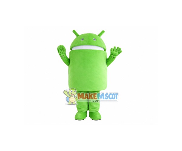 Android System Robot Mascot Costume Android System Robot Mascot Costume