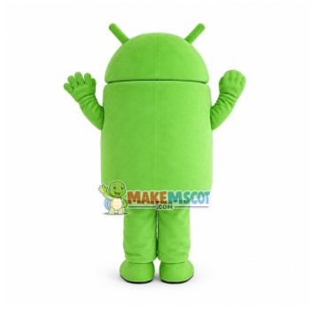 Android System Robot Mascot Costume Android System Robot Mascot Costume