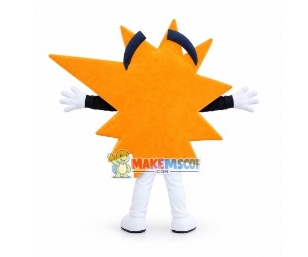 Cartoon Style Maple Leaf Mascot Costume Cartoon Style Maple Leaf Mascot Costume