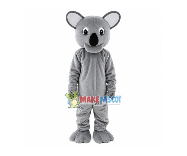 Adult Size Grey Koala Mascot Costume Adult Size Grey Koala Mascot Costume