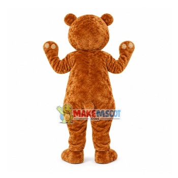 Hale Brown Bear Mascot Tall Costume Hale Brown Bear Mascot Tall Costume