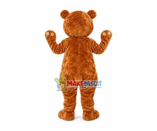 Hale Brown Bear Mascot Tall Costume Hale Brown Bear Mascot Tall Costume
