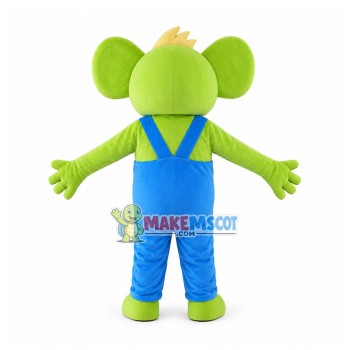 Green Koala Adult Size Mascot Costume