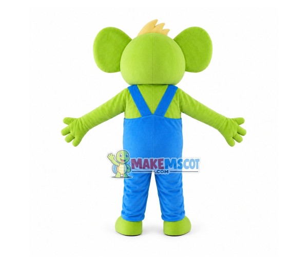 Green Koala Adult Size Mascot Costume Green Koala Adult Size Mascot Costume