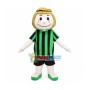 Boy In The Green Striped Shirt Mascot Costume