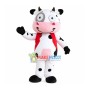 Cow In The Red Vest Mascot Costume