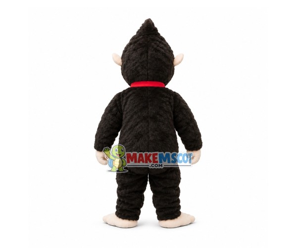Muscle Gorilla With Tie Mascot Costume
