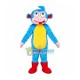 Interesting Blue Monkey Mascot Costume