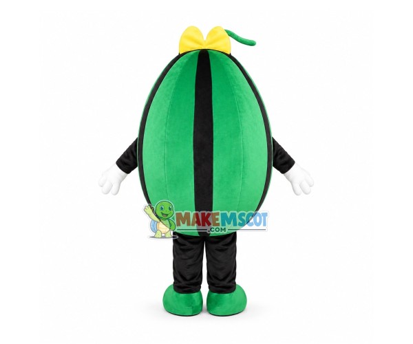 Long Watermelon Cartoon Mascot Costume Long Watermelon Cartoon Mascot Costume