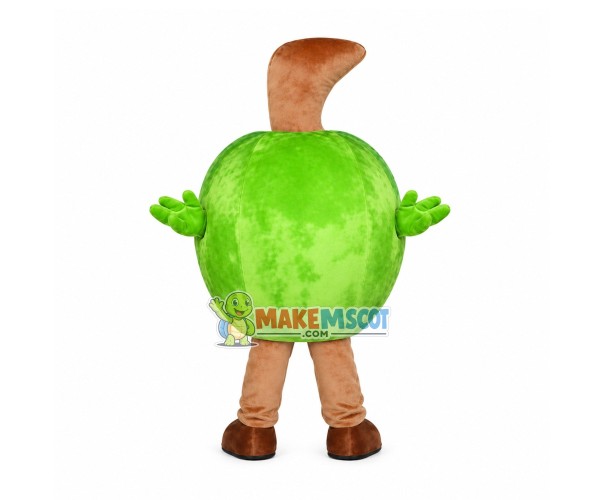 Green Apple Adult Mascot Costume