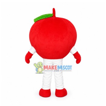 Sweet Red Apple Mascot Costume Sweet Red Apple Mascot Costume