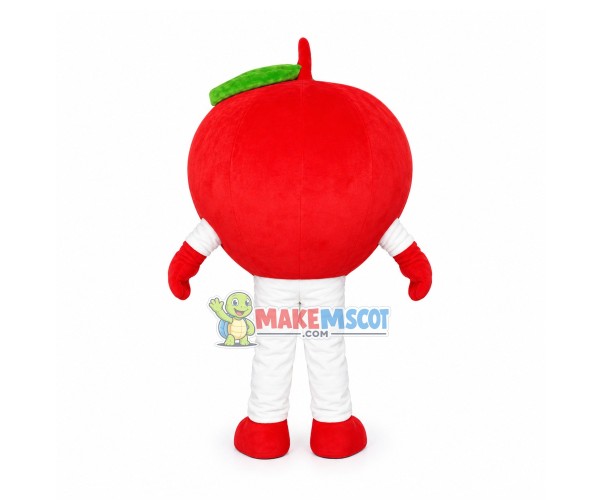 Sweet Red Apple Mascot Costume Sweet Red Apple Mascot Costume