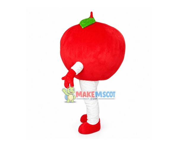Sweet Red Apple Mascot Costume Sweet Red Apple Mascot Costume