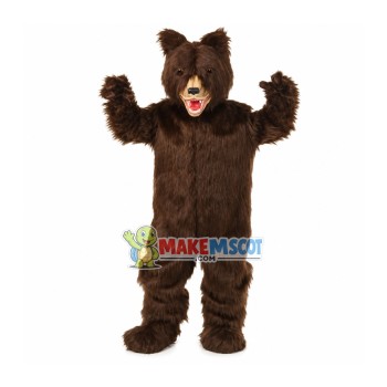 Manic Furry Wild Bear Mascot Costume