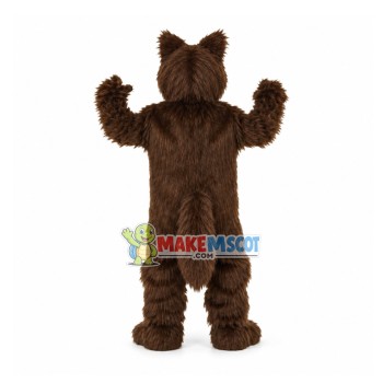 Manic Furry Wild Bear Mascot Costume Manic Furry Wild Bear Mascot Costume