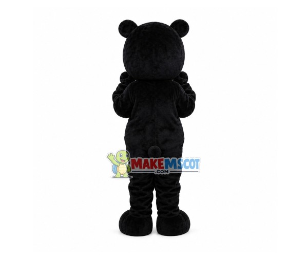 Naughty Black Bear Mascot Costume Naughty Black Bear Mascot Costume