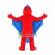 Fire Red Dragon Mascot Costume Fire Red Dragon Mascot Costume