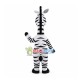 Clownish Zebra Mascot Costume Clownish Zebra Mascot Costume