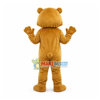 Happy Brown Bear Mascot Costume Happy Brown Bear Mascot Costume