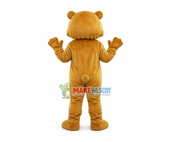 Happy Brown Bear Mascot Costume Happy Brown Bear Mascot Costume