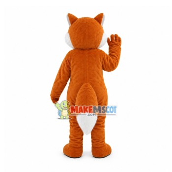 Young Brown Fox Mascot Costume