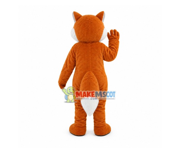 Young Brown Fox Mascot Costume Young Brown Fox Mascot Costume