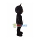 Slim Cute Black Pig Mascot Costume