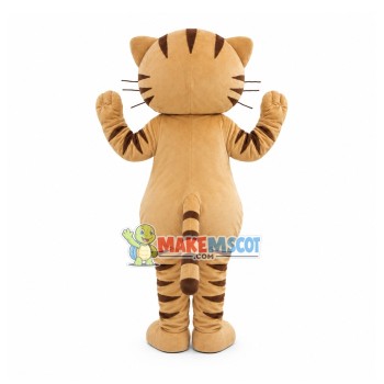 Mignon Pink Star Cat Cartoon Mascot Costume Mignon Pink Star Cat Cartoon Mascot Costume