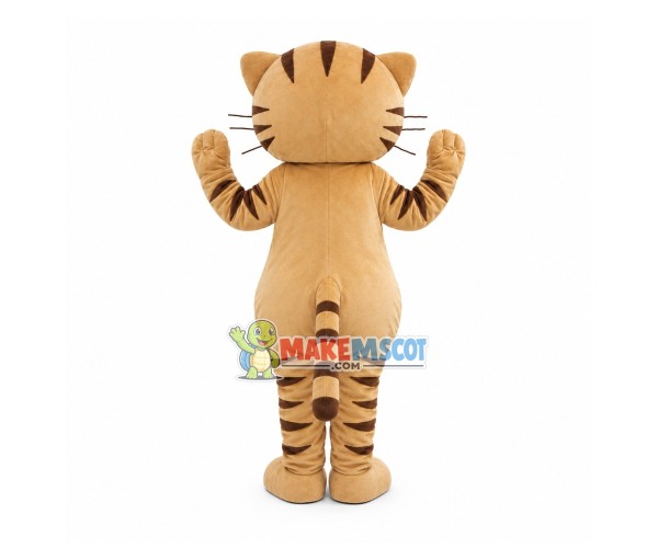 Mignon Pink Star Cat Cartoon Mascot Costume