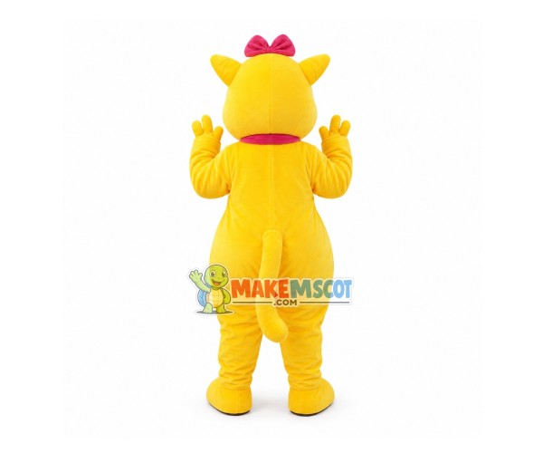 Dressed Up Kangaroo Lady Mascot Costume Dressed Up Kangaroo Lady Mascot Costume