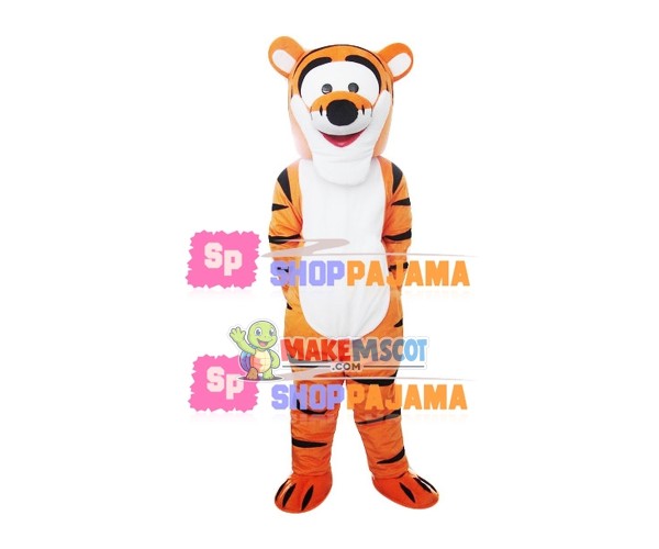 Classic Uniex Jumping Tiger Mascot Costume Classic Uniex Jumping Tiger Mascot Costume