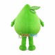 Big Green Peach Mascot Costume Big Green Peach Mascot Costume