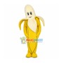Peeled Banana Mascot Cartoon Costume