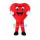 Red Love Cartoon Mascot Costume Red Love Cartoon Mascot Costume