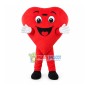 Red Love Cartoon Mascot Costume