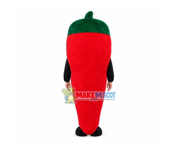 Red Chilli Mascot Lightweight Costume Red Chilli Mascot Lightweight Costume