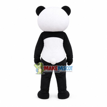Lively Cartoon Panda Mascot Costume Lively Cartoon Panda Mascot Costume