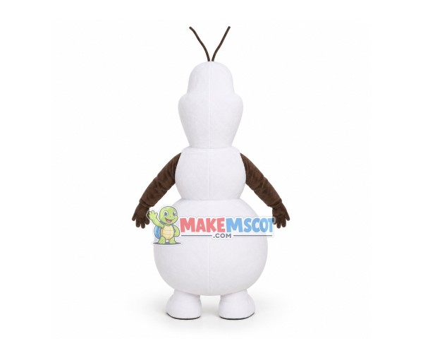 Snowman Olaf Cartoon Mascot Costume Snowman Olaf Cartoon Mascot Costume