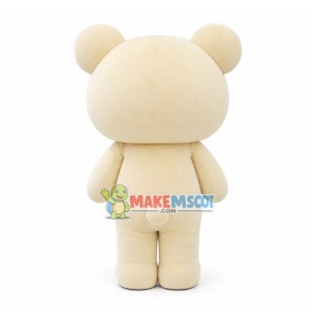 White Cartoon Rilakkuma Mascot Costume White Cartoon Rilakkuma Mascot Costume