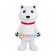 Lovable Pet Husky Cub Mascot Costume Lovable Pet Husky Cub Mascot Costume