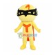 Cloak Mask Man Cartoon Mascot Costume