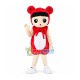 Brunette Strawberry Girl Mascot Costume Brunette Strawberry Girl Mascot Costume