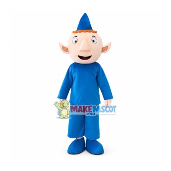 Triangle Nose Man Mascot Cartoon Costume Triangle Nose Man Mascot Cartoon Costume