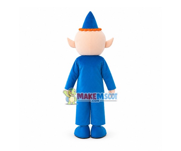 Triangle Nose Man Mascot Cartoon Costume Triangle Nose Man Mascot Cartoon Costume